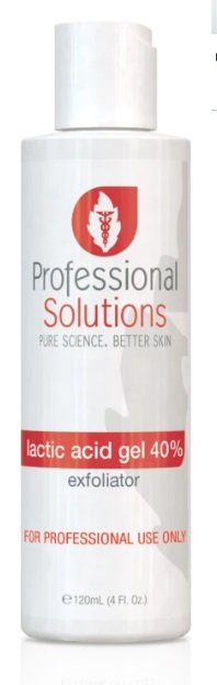 Гель с молочной кислотой 40%, 120 мл Lactic Acid Gel 40% Exfoliator / Professional Solutions