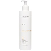 Мягкий очищающий крем (шаг 1) 300 мл Silk Gentle Cleansing Cream | Christina