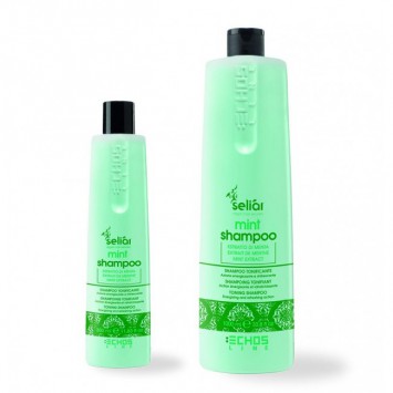Ментоловый шампунь для частого применения / Seliar Mint Shampoo 350 мл, 1000 мл Экослайн / Echosline