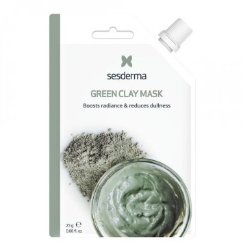 Маска глиняная для лица 1 шт BEAUTYTREATS Green clay mask Sesderma / Сесдерма
