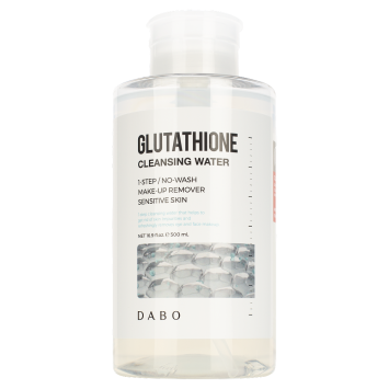 Мицеллярная вода с глутатионом и экстрактом центеллы азиатской, 500 мл Glutathione Cleansing Water DABO / Дабо
