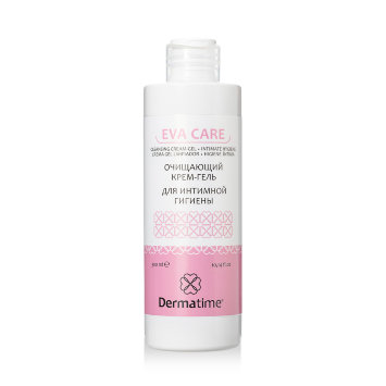 Очищающий крем-гель для интимной гигиены 300 мл EVA CARE Cleansing Cream-Gel Dermatime / Дерматайм 