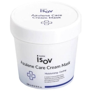 Кремовая маска 200 мл Azulene Care Cream Mask / Isov Sorex / Изов (Южная Корея)