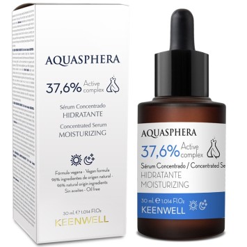 Увлажняющая сыворотка-концентрат, 30 мл Aquasphera Serum Concentrado Hidratante 37,6% Active Complex Keenwell / Кинвелл