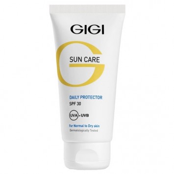 Крем солнцезащитный для сухой кожи 75 мл Sun Care Daily Protector SPF 30 for Normal to Dry Skin GiGi / ДжиДжи