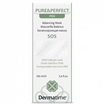 Балансирующая маска 100 мл PURE&PERFECT PRO Balancing Mask Dermatime / Дерматайм