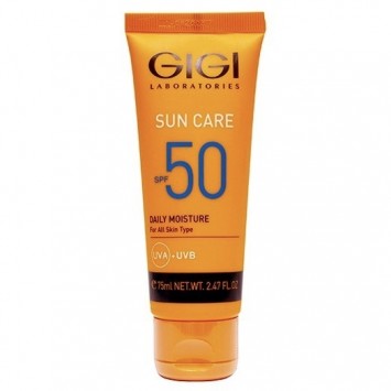 Крем увлажняющий защитный антивозрастной SPF 50 75 мл Sun Care Daily Moisture SPF 50 GiGi / ДжиДжи