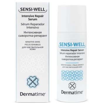 Интенсивная сыворотка – репарант для чувствительной кожи 50 мл Sensi-Well Intensive Repair Serum Dermatime / Дерматайм