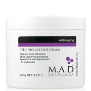 Концентрированный крем для ног с гликолевой кислотой, 120 г Pedi Pro 20 Foot Cream M.A.D Skincare