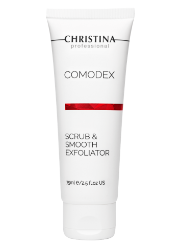 Выравнивающий скраб-эксфолиатор 75 мл, 250 мл Comodex Scrub&Smooth Exfoliator | Christina