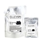 Альгинатная маска с углем (гель 1000 мл + коллаген 100 мл) Charcoal Modeling Mask Ellevon / Эллевон