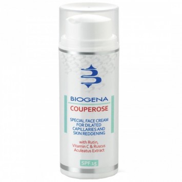 Тонизирующий дневной крем против покраснений и купероза SPF15 50 мл BIOGENA COUPEROSE Histomer / Хистомер