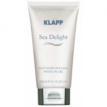 Пилинг для тела "Белая Жемчужина" 150 мл SEA DELIGHT  Soft Body Peeling White Pearl  KLAPP Cosmetics / КЛАПП Косметикс