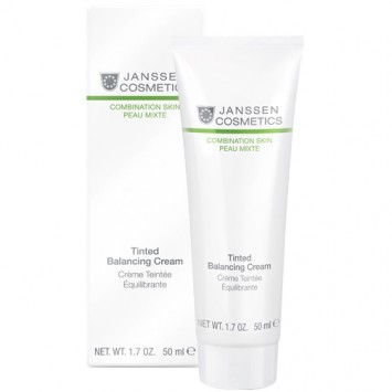 Балансирующий крем с тонирующим эффектом 50 мл Tinted Balancing Cream Janssen Cosmetics / Янсен Косметикс