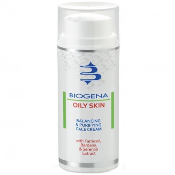 Матирующий крем для жирной кожи 50 мл BIOGENA Oily Skin Histomer / Хистомер