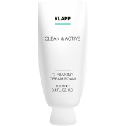 Очищающая крем-пенка 100 мл CLEAN&ACTIVE Cleansing Cream Foam  KLAPP Cosmetics / КЛАПП Косметикс