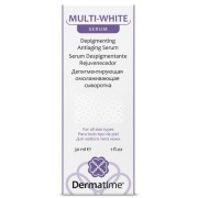 Осветляющая сыворотка 30 мл MULTI-WHITE Depigmenting Antiaging Serum Dermatime / Дерматайм