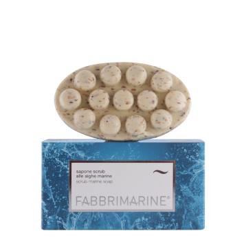 Мыло-скраб из морских водорослей 150 г Scrub marine soap Fabbrimarine / Фабримарин
