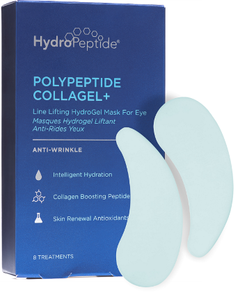 Гидрогелевые патчи для глаз с эффектом лифтинга 8 шт, 24 шт PolyPeptide Collagel+ HydroPeptide / ГидроПептид