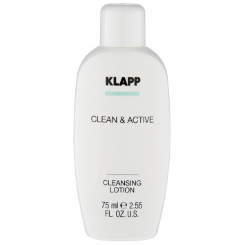 Очищающее молочко 250 мл CLEAN&ACTIVE Cleansing Lotion KLAPP Cosmetics / КЛАПП Косметикс