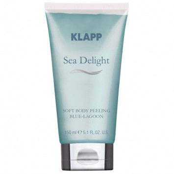 Пилинг для тела "Голубая лагуна" 150 мл SEA DELIGHT Soft Body Peeling Blue-Lagoon KLAPP Cosmetics / КЛАПП Косметикс