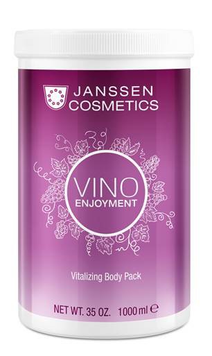 Обертывание для тела с экстрактом листьев винограда 1000 мл Vitalizing Body Pack Janssen Cosmetics / Янсен Косметикс