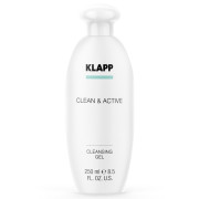 Очищающий гель 250 мл CLEAN&ACTIVE Cleansing Gel KLAPP Cosmetics / КЛАПП Косметикс