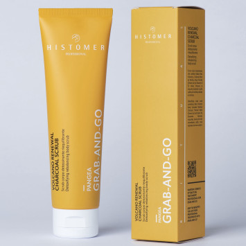 Вулканический скраб для тела 150 мл Volcano Renewal Charcoal Scrub Histomer / Хистомер