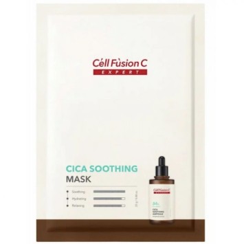 Маска восстанавливающая успокаивающая 10 шт Cica Soothing Mask CELL FUSION C / Селл Фьюжн Си