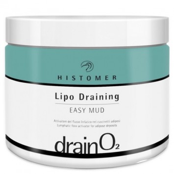 Липо-дренажная маска-активатор 500 мл DRAIN O2 Lipo Draining Easy Mud Histomer / Хистомер
