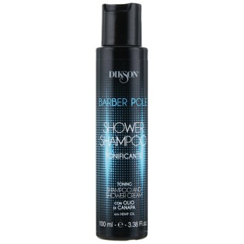 Тонизирующий шампунь для душа 100 мл BARBER POLE Shower Shampoo tonifying Dikson / Диксон