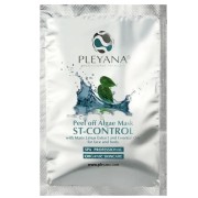Альгинатная маска "ST-CONTROL" себорегулирующая с морским илом и эфирными маслами 30гр / Pleyana