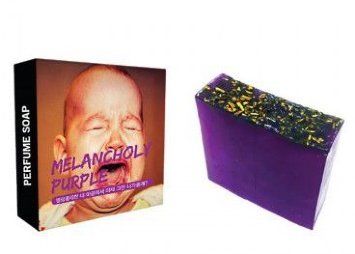 Парфюмированное мыло 100 гр SOAP MELANCHOLY PURPLE / Marchen