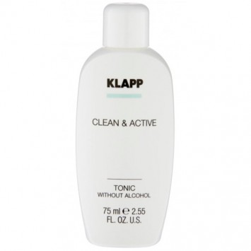 Тоник без спирта 250 мл CLEAN&ACTIVE Tonic without Alcohol KLAPP Cosmetics / КЛАПП Косметикс