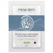 Пептидная анти-эйдж маска "Активное омоложение" PEPTIDERM 5 шт Mesoderm / Мезодерм
