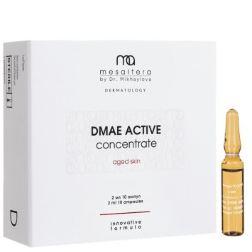 ​Активный концентрат ДМАЭ 10 шт*2 мл DMAE ACTIVЕ concentrate Mesaltera / Мезалтера by Dr. Mikhaylova