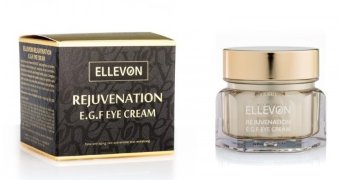 Омолаживающий крем для глаз эпидермальным фактором роста и пептидами 50 мл E.G.F. Eye Cream Ellevon / Эллевон