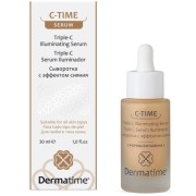 Сыворотка с эффектом сияния / 3 формы витамина С 30 мл C-Time Triple-C Illuminating Serum Dermatime / Дерматайм