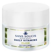 Витаминизирующий детокс -крем c экстрактом оливы 24-часового ухода 50 мл DAILY VITAMINS SENSITIVE DETOX Gentle 24-h Care Sans Soucis / Сан Суси