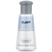 Средство для снятия макияжа с глаз 100 мл CLEAN&ACTIVE Eye Make-Up Remover KLAPP Cosmetics / КЛАПП Косметикс
