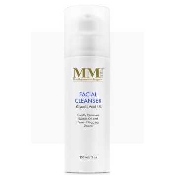 Очищающий гель для лица с гликолевой кислотой 4% 150 мл Facial Cleanser 4% Mene&Moy System / Мин энд Мой Систем