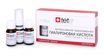 Гиалуроновая кислота + Экстракт икры  3 X 10 мл | TETe Cosmeceutical / Hyaluronic acid & Caviar Extract