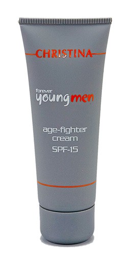 Крем против старения для мужчин SPF 15, 75 мл Forever Young Men Age-Fighter Cream SPF 15 | Christina