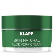 Крем Алое Вера 50 мл SKIN NATURAL  Aloe Vera Cream KLAPP Cosmetics / КЛАПП Косметикс