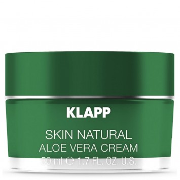 Крем Алое Вера 50 мл SKIN NATURAL  Aloe Vera Cream KLAPP Cosmetics / КЛАПП Косметикс
