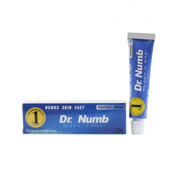 Крем анестетик Др. Намб (синий) 10 мл / Dr.Numb