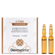 Протеогликаны и витамин С, 5 ампул по 2 мл C-TIME Proteoglycans & Vitamin C Dermatime / Дерматайм