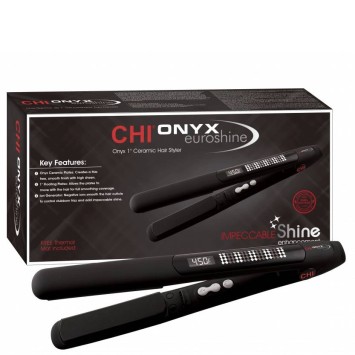 Утюжок 1" керамический для волос ONYX EuroShine (110 - 240V) CHI / ЧИ