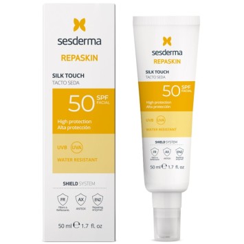 Средство солнцезащитное с нежностью шелка для лица 50 мл REPASKIN SILK TOUCH SPF50 Sesderma / Сесдерма