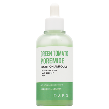 Сыворотка с ниацинамидом и экстрактом томата, 80 мл Green Tomato Poremide Solution Ampoule DABO / Дабо